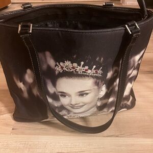 & Other Stories Black and White Portrait Shoulder Bag